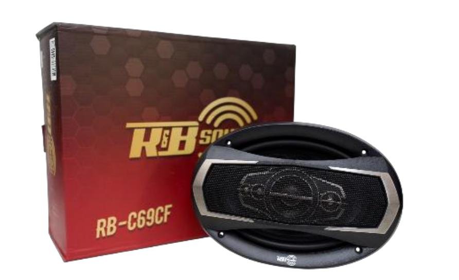 SPEAKER COAXIAL 6X9   RB  C69CF MAX  140W   POWER RMS 70W   VOICE COIL SIZE  1     IMPEDANCIA  4