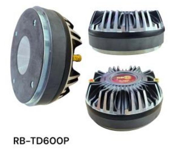 DRIVER 2   FENOLICO RB TD600P   POWER MAX  1200W   POWER RMS  600W   VOICE COIL SIZE  2      IMPEDANCIA  8