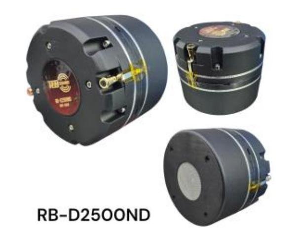 DRIVER 2   NEODIMIUN RB D2500ND RB D2500ND   POWER MAX  1000W   POWER RMS  500W   VOICE COIL SIZE  2      IMPEDANCIA  8