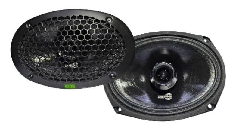 MEDIO CON TWEETER 6X9   RB MT69 RB MT69   POWER MAX 500W   POWER RMS  250W   VOICE COIL SIZE  1.5      MATERIAL MAGNET FERRITA   IMPEDANCIA 4